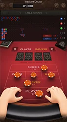 Baccarat Deluxe · Panduan Aturan Meja, Squeeze, dan Super 6 pada Baccarat Deluxe